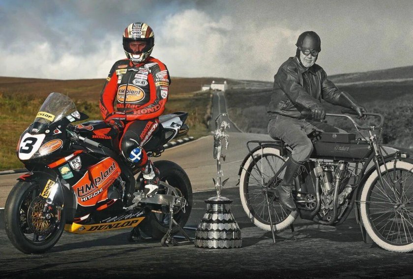 Гонщики на мотоциклах