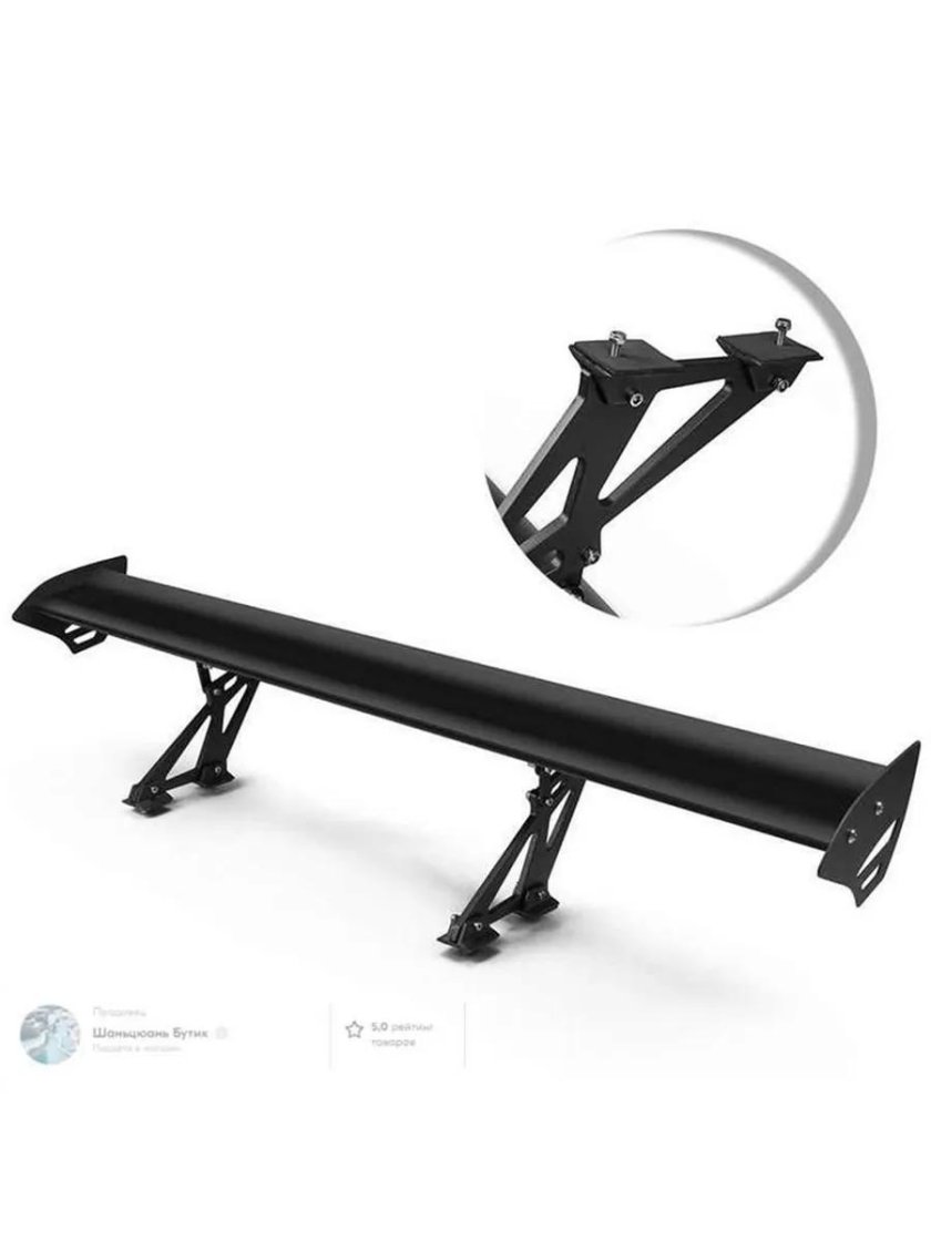 Регулируемый алюминиевый спойлер на 2107