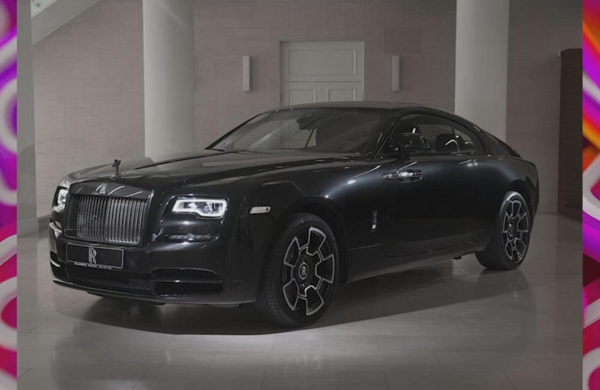 Rolls Royce Wraith Black badge