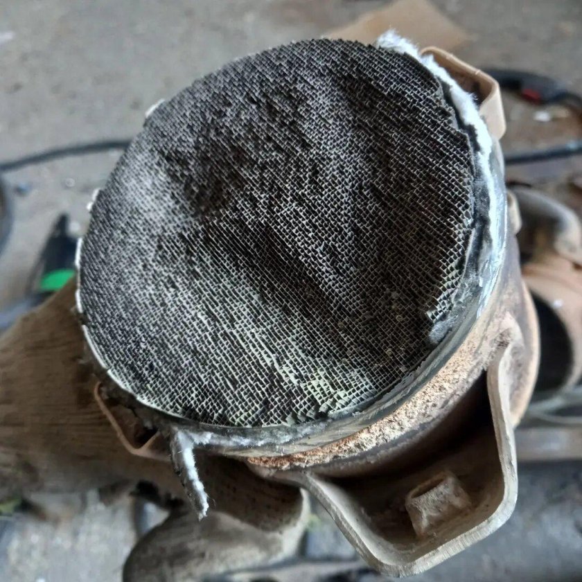 Катализатор Киа рассыпался