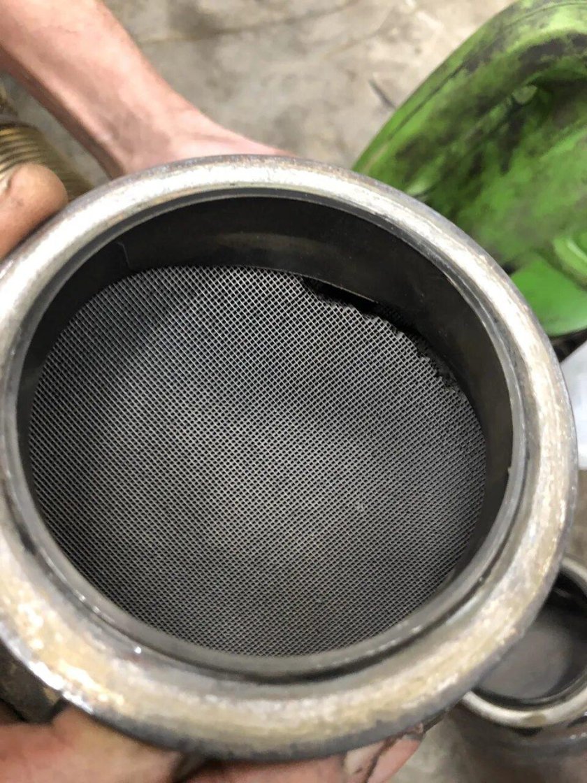 Промывка катализатора