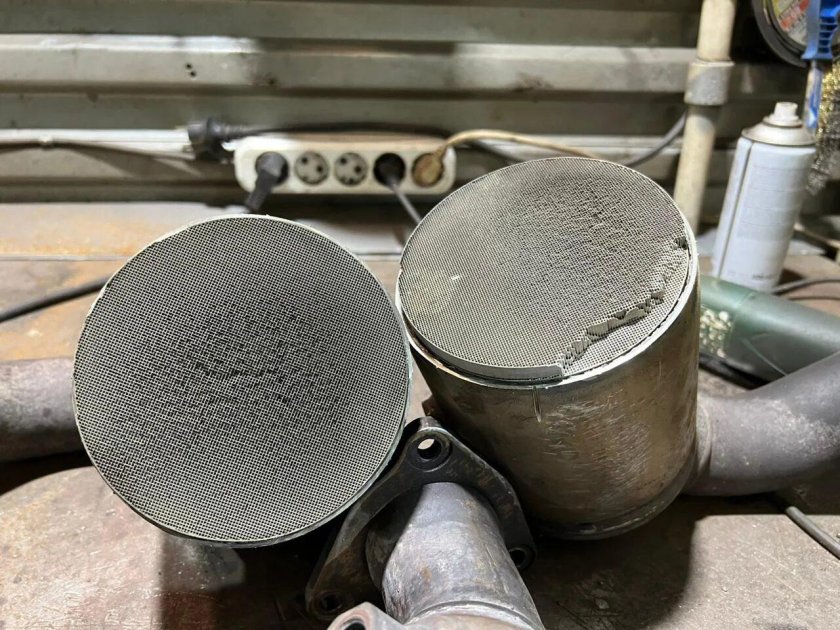 Кожух катализатора