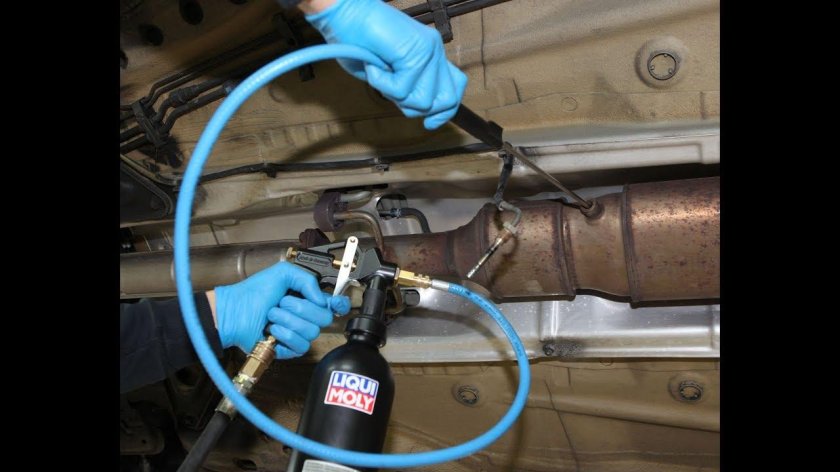 Промывка сажевого фильтра дизельного двигателя