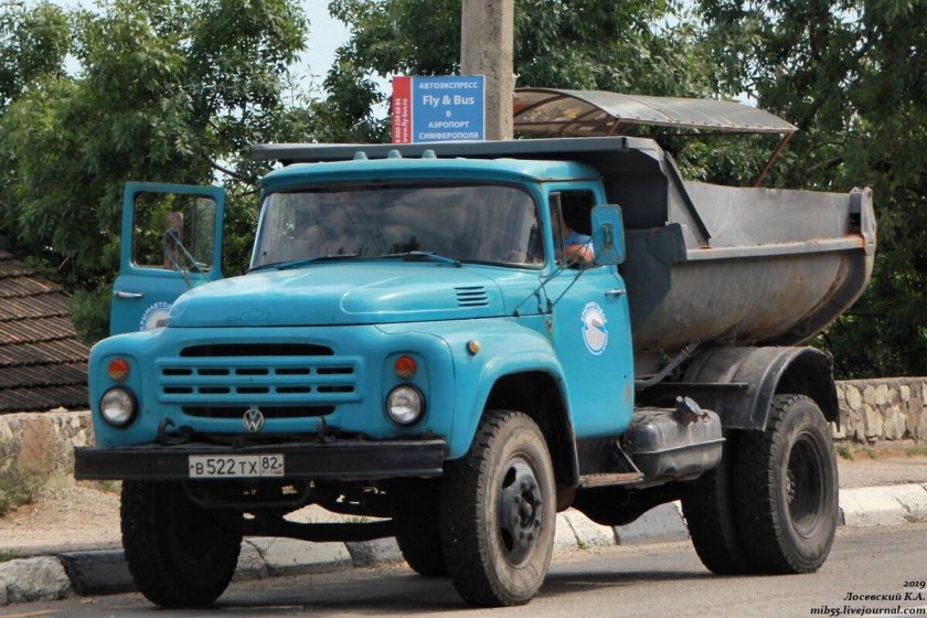 ЗИЛ 130 555 самосвал