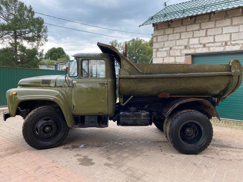 Зил 130 самосвал колхозник
