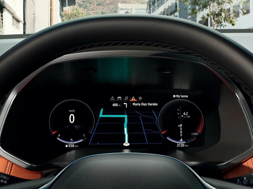 Каптур 2020 приборная панель