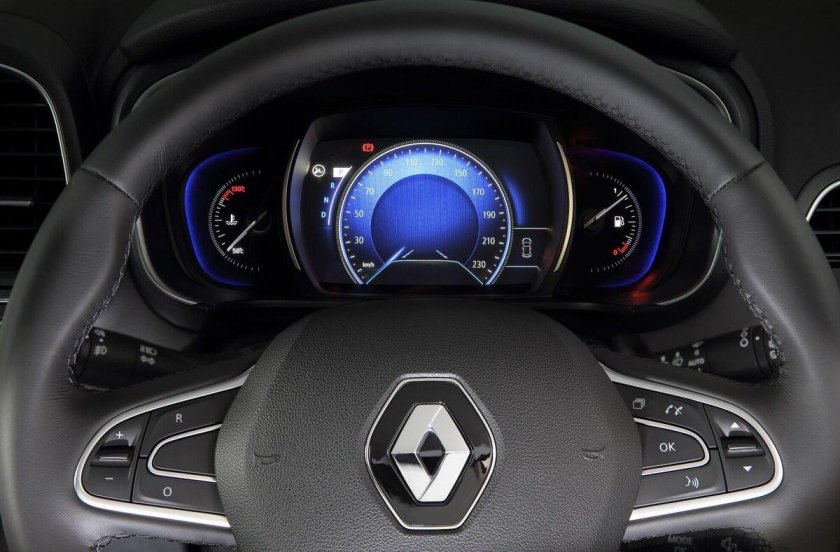 Приборная панель Рено Колеос