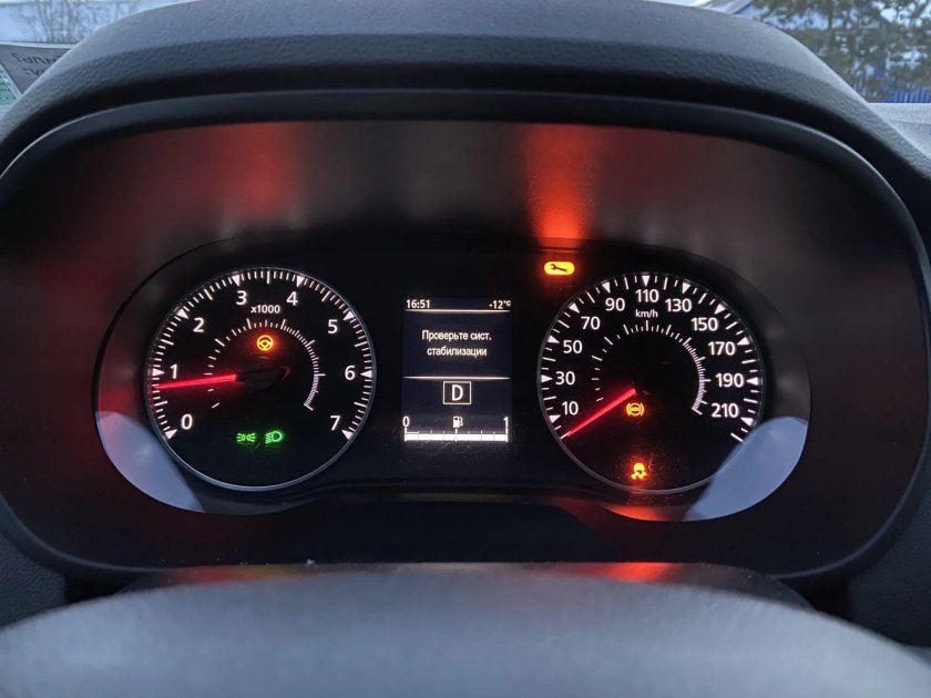 Приборная панель Renault