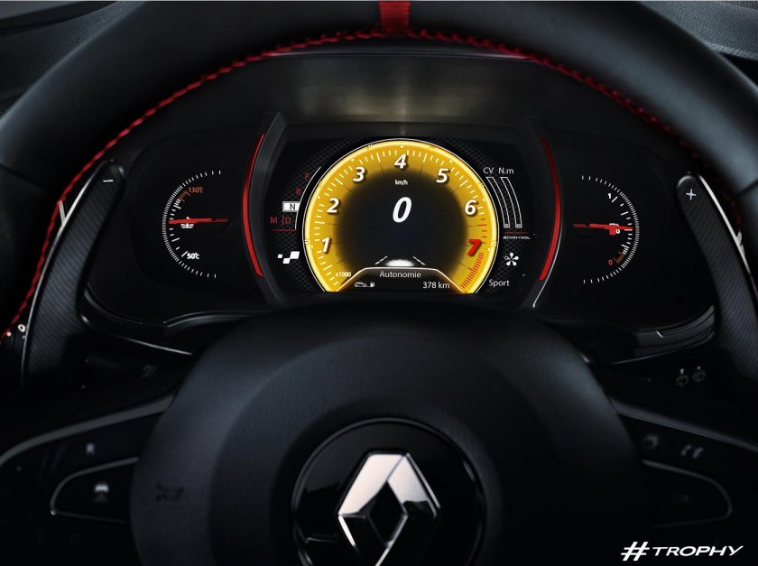 Рено Меган 4 приборная панель