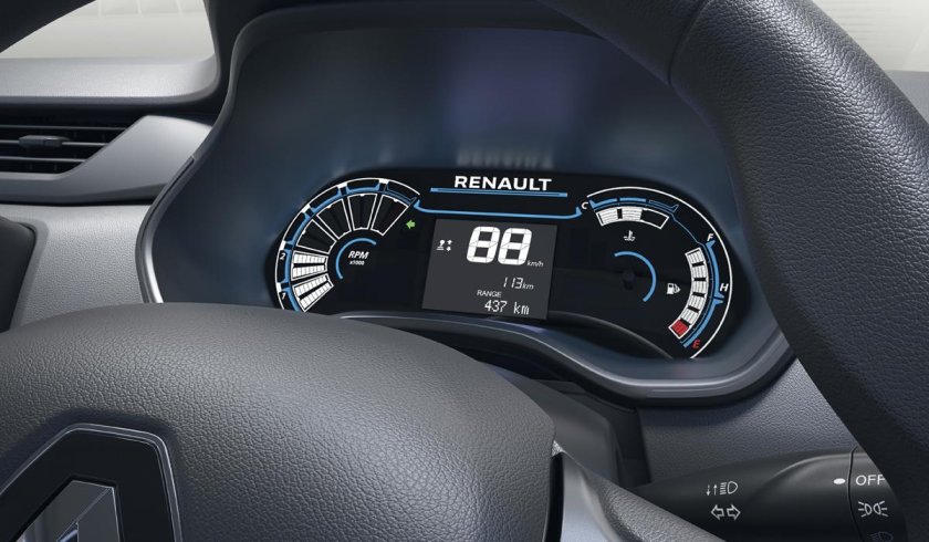 Цифровая приборная панель Рено Каптур