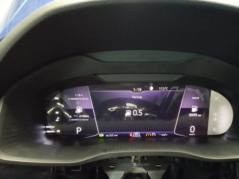 Электронная приборная панель рав 4