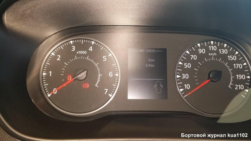 Обозначение значков на панели приборов Рено аркана