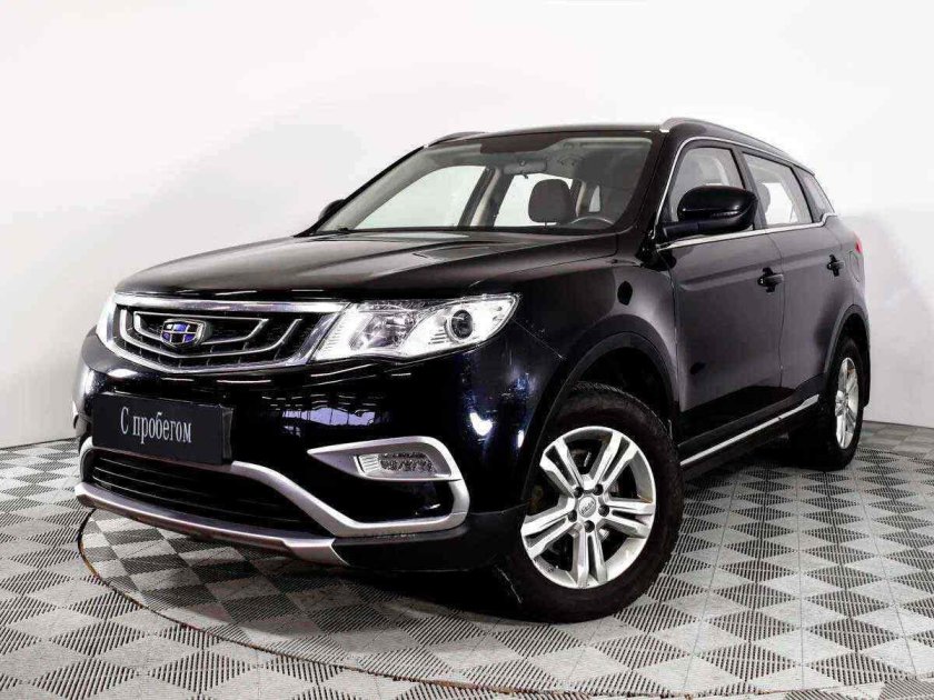 Автомобиль Джили атлос чёрный