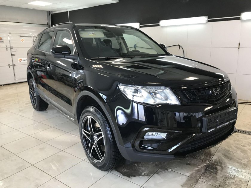 Geely Atlas антихром