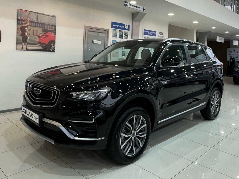 Новый джили атлас 2024