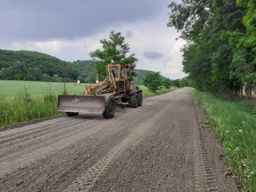 Грейдирование дороги Одоевский район