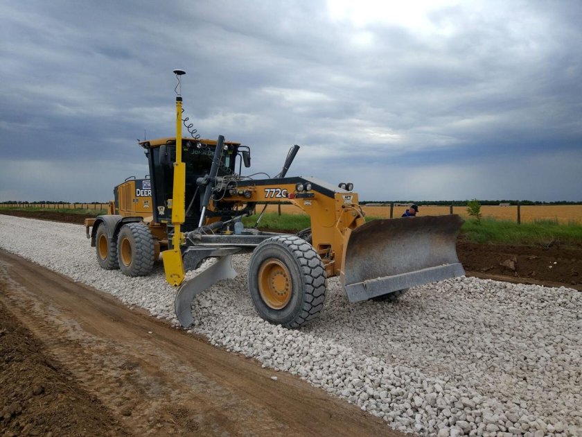 3d система нивелирования на грейдер