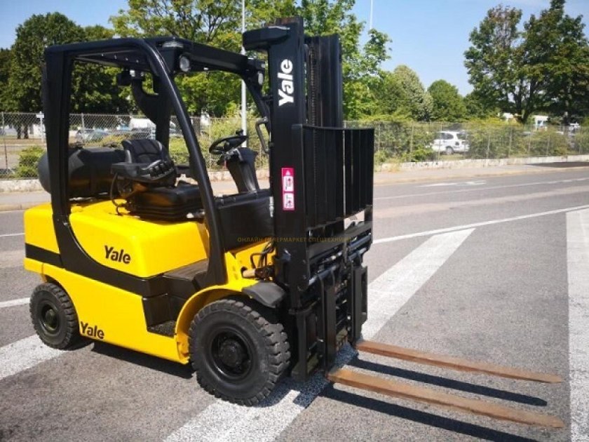 Yale погрузчик glp30tfe2195