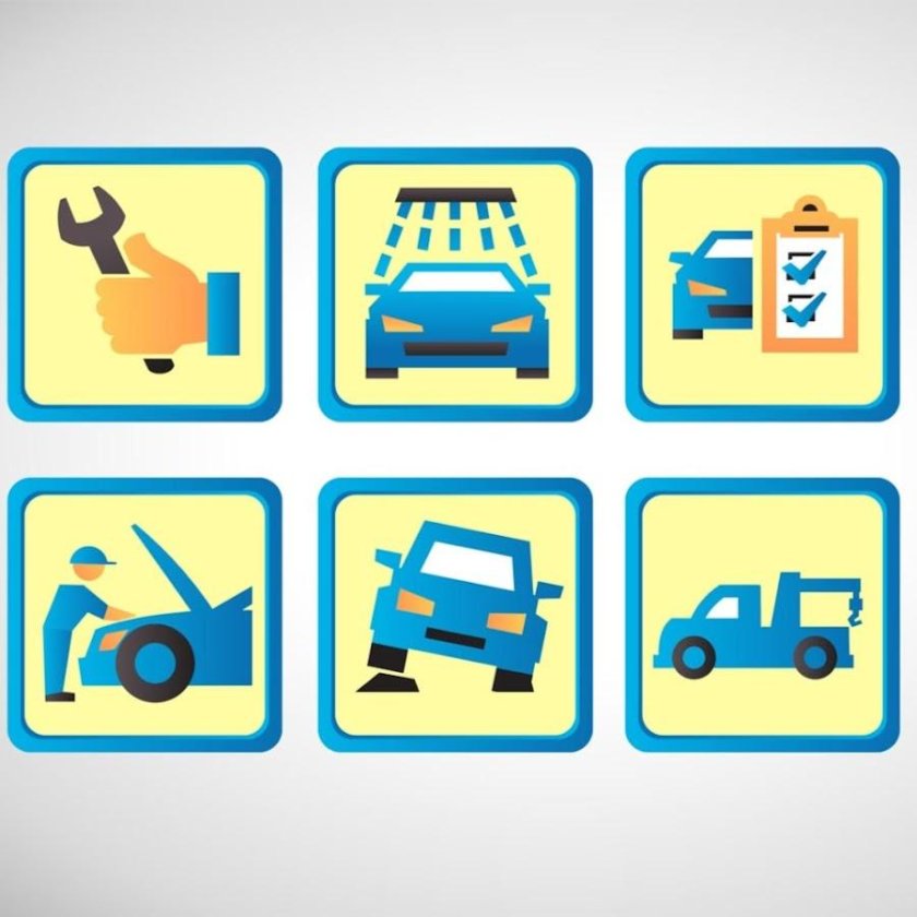 Знак автосервис