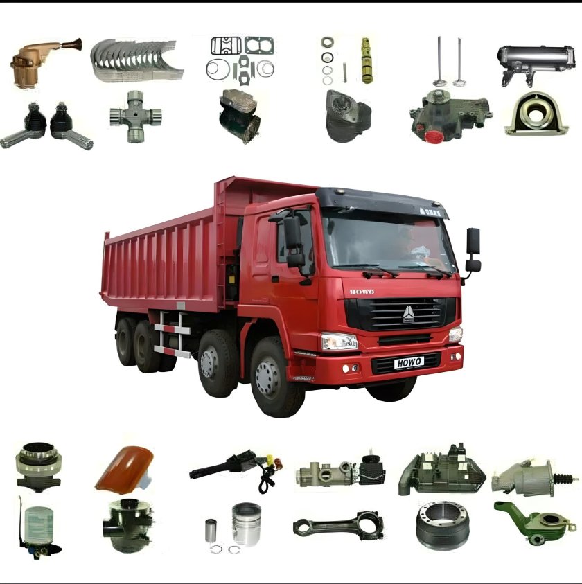 Запчасти HOWO Shacman