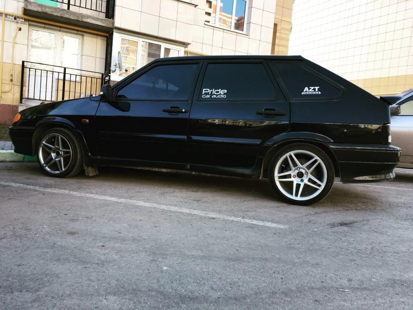 2114 Чёрная ВАЗ 2114