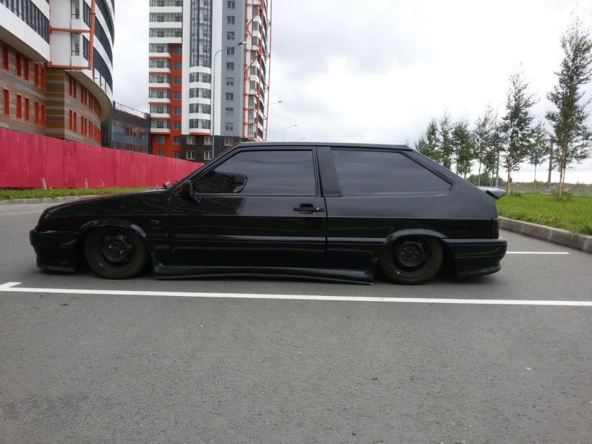 Лада 2113 черная