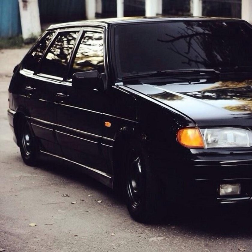 ВАЗ 2114 черная Bunker