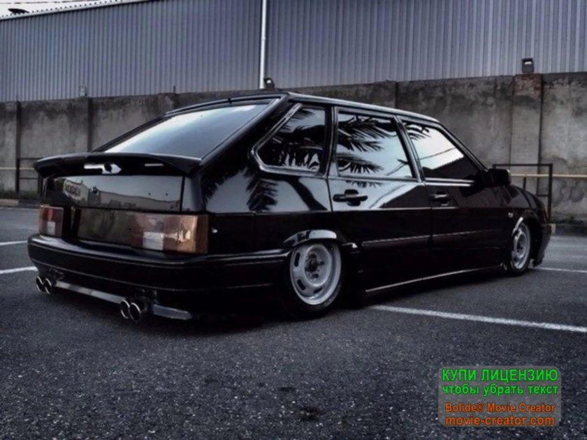 ВАЗ 2114 черная Bunker