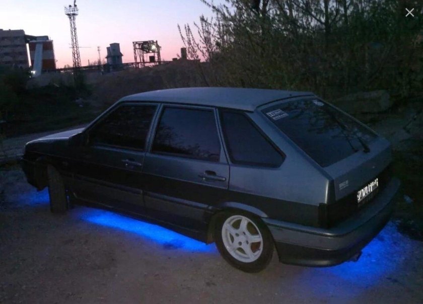 ВАЗ 2114 черная матовая