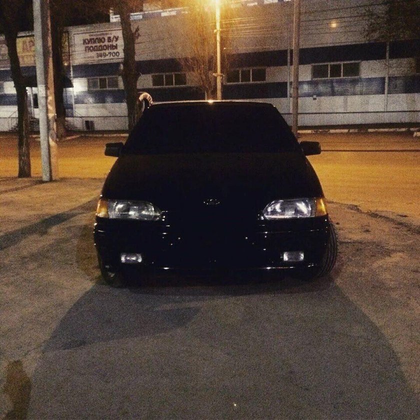 ВАЗ 2114 черный Бандитский