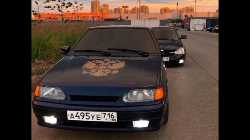 ВАЗ 2114 опер стайл черная