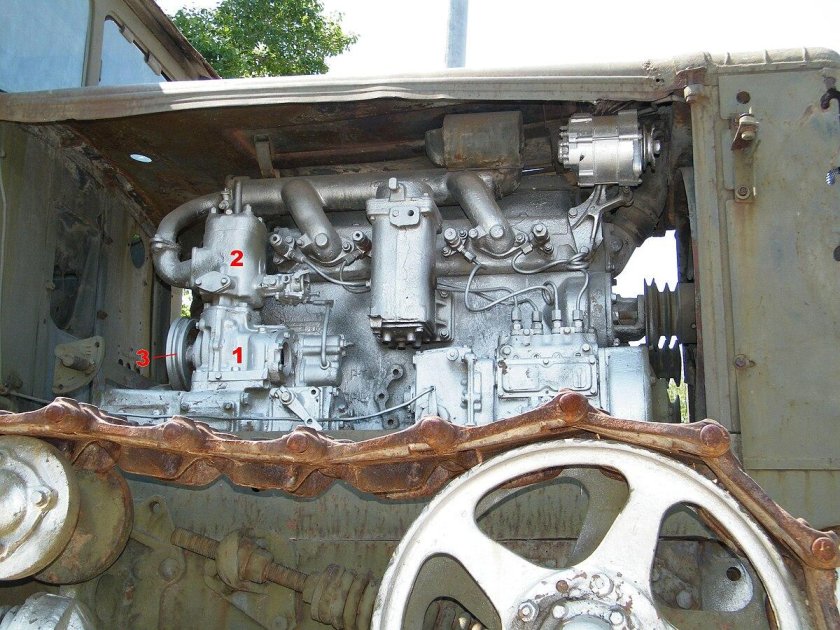 Двигатель трактора ДТ 54