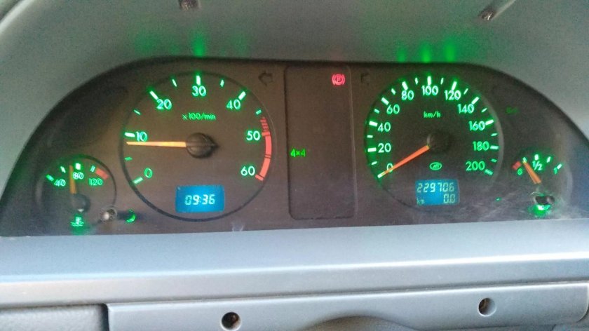 Приборная панель УАЗ Патриот 2011