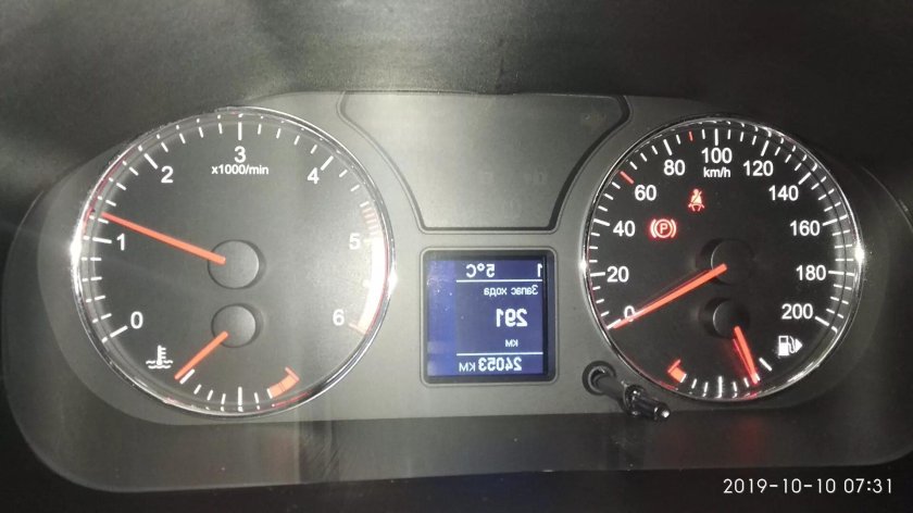 Патриот 2017 приборная панель