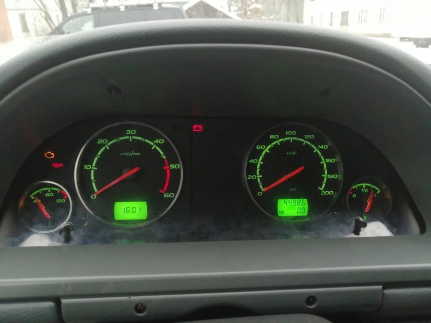 Кольца в приборку УАЗ Патриот 2012 года