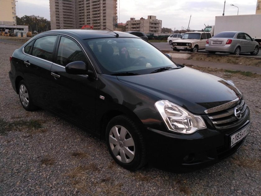 Ниссан Альмера черный