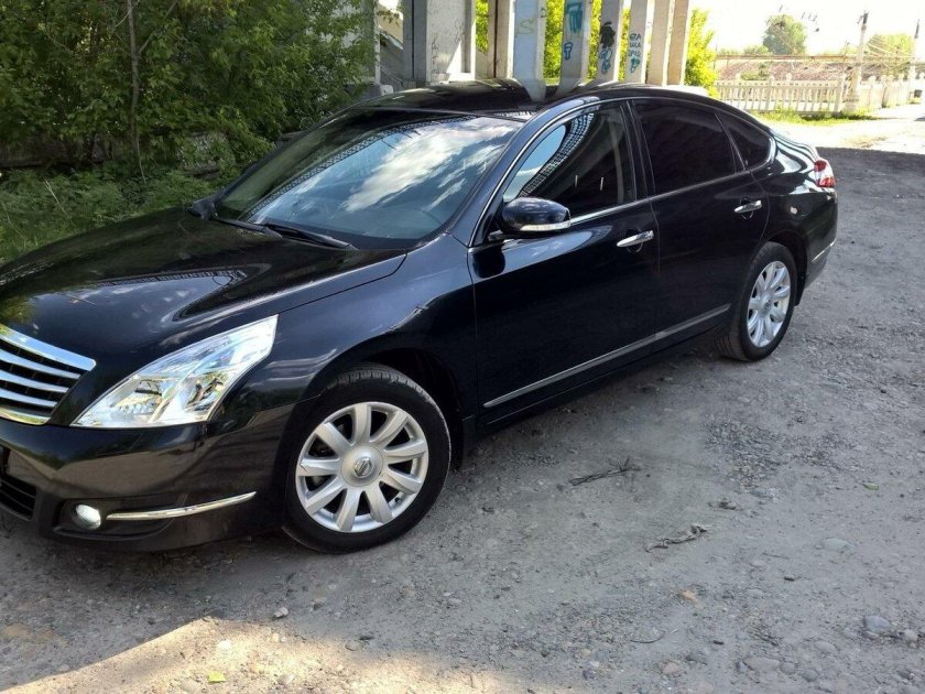 Nissan Teana 2008 черная