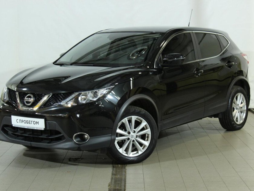 Ниссан Кашкай 2013 черный