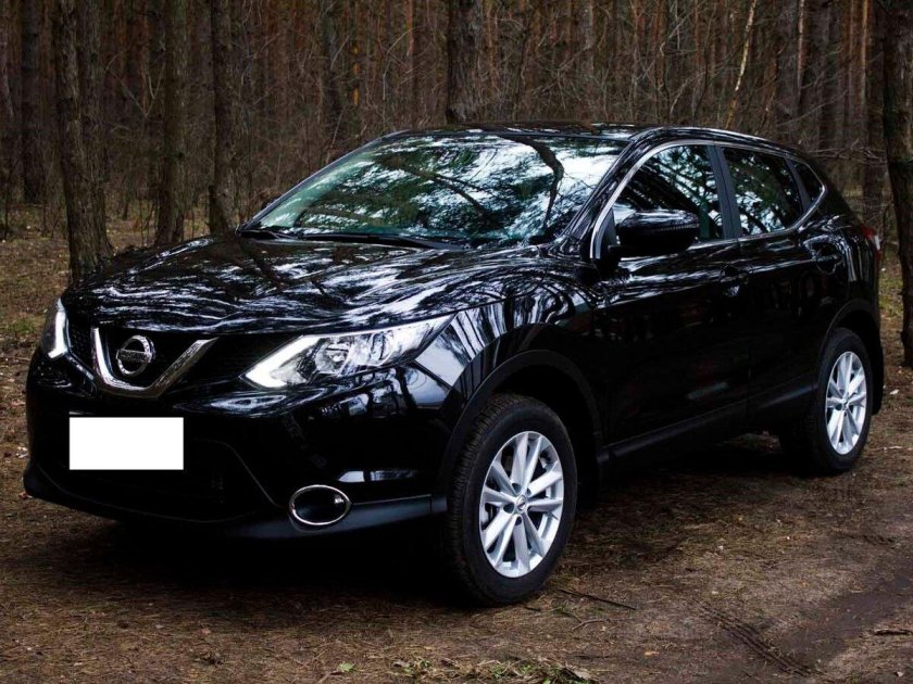 Nissan Qashqai 2014 черный