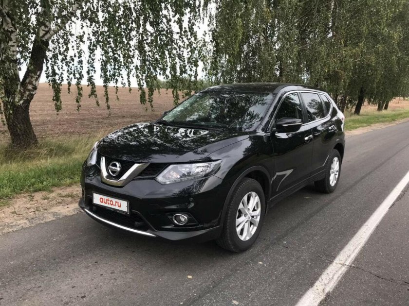 Nissan x-Trail 2021 черный