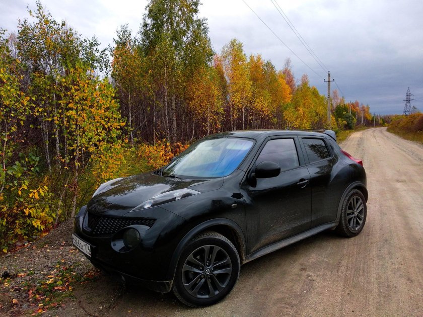 Nissan Juke черный