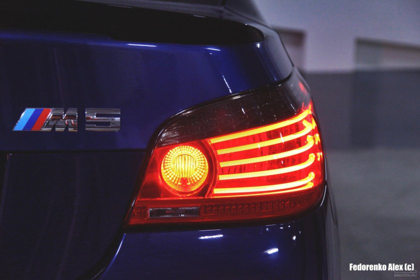 Фонари на БМВ м5