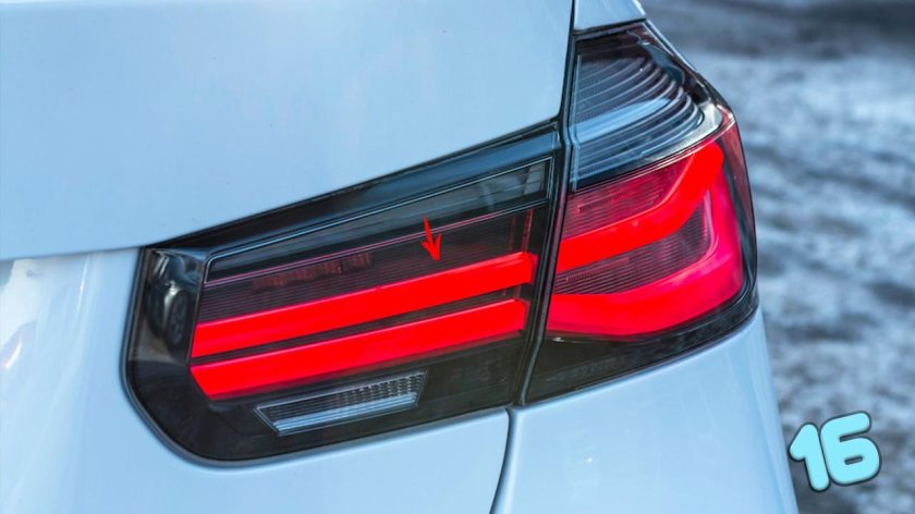 Задние фонари BMW f30 Performance