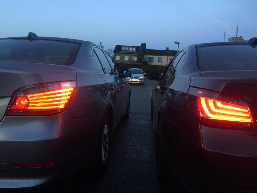 Задние фонари БМВ е60