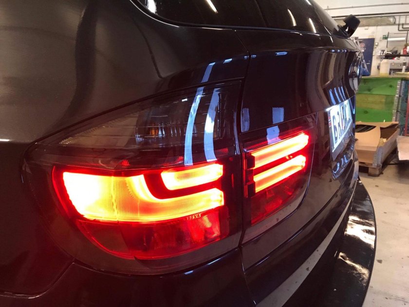 Задние фонари BMW x5 e70 Depo