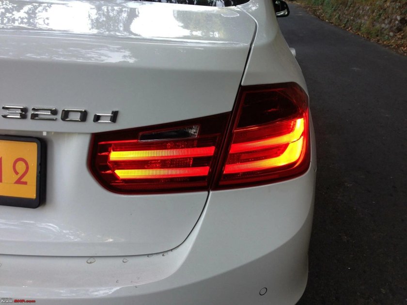 Задние оптика фонари BMW 320 f30