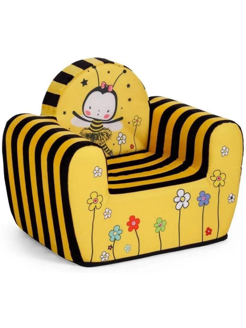 Детское мягкое кресло Тутси Пчелка