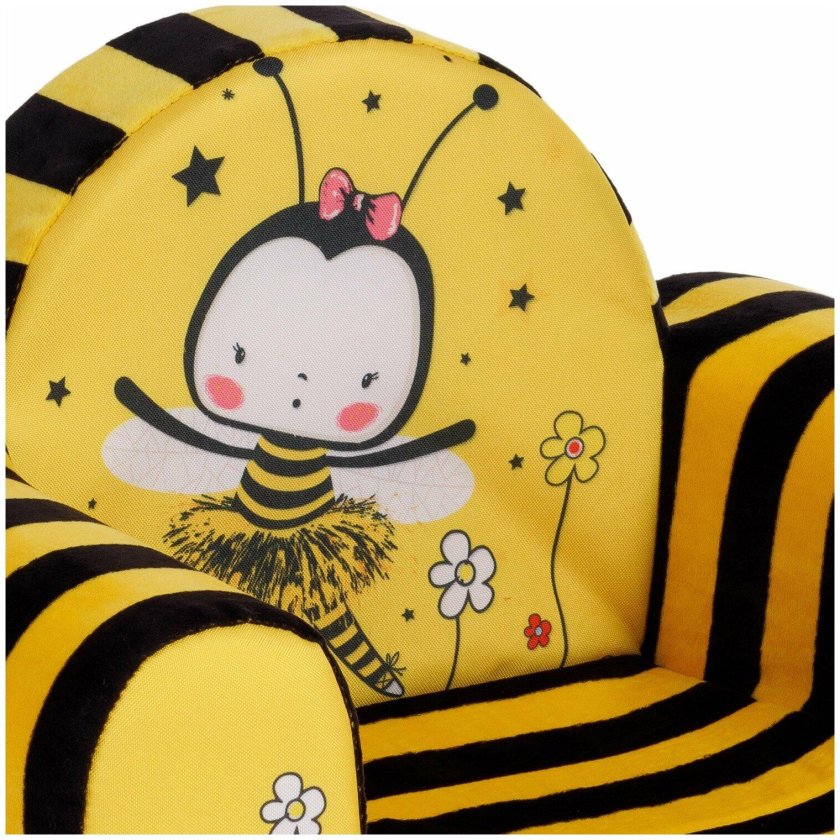 Детское мягкое кресло Тутси Пчелка