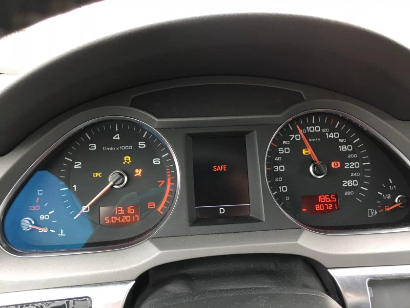 Приборка Ауди а6