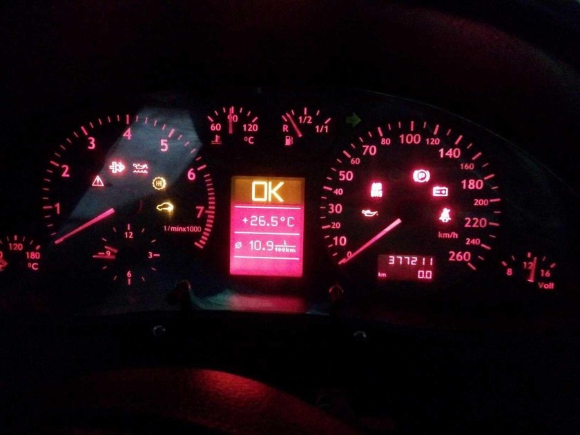 Панель приборов Ауди а6 с5 1999